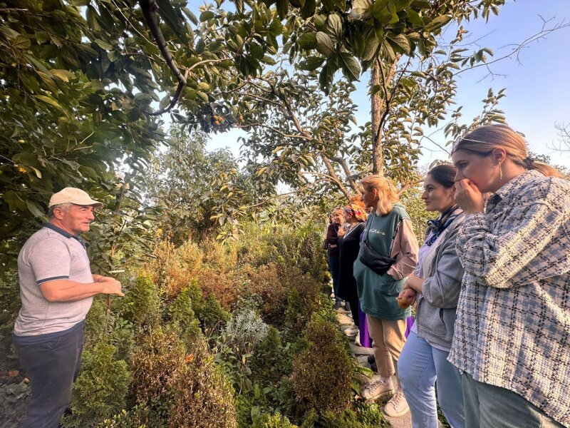 Сотрудники Центра развития талантов "Альтаир" посетили Ботанический сад